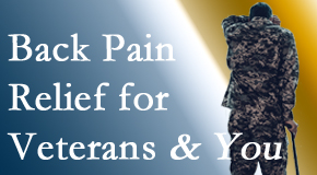 Apple Country Chiropractic treats veterans with back pain and PTSD and stress.