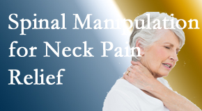 Apple Country Chiropractic delivers chiropractic spinal manipulation to decrease neck pain. Such spinal manipulation decreases the risk of treatment escalation.