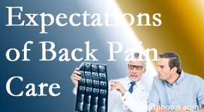 The pain relief expectations of Williamson back pain patients influence their satisfaction with chiropractic care. What is realistic?