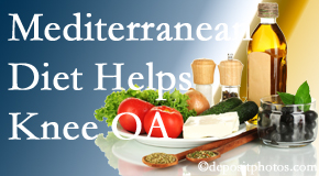 Apple Country Chiropractic shares recent research about how good a Mediterranean Diet is for knee osteoarthritis as well as quality of life improvement.