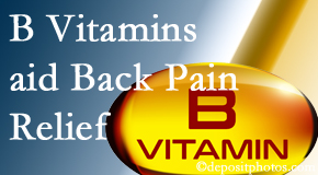 Apple Country Chiropractic may include B vitamins in the Williamson chiropractic treatment plan of back pain sufferers. 