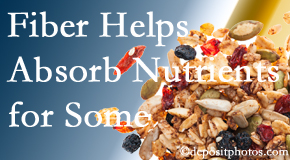 Apple Country Chiropractic shares research about benefit of fiber for nutrient absorption and osteoporosis prevention/bone mineral density enhancement.