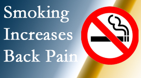 Apple Country Chiropractic explains that smoking intensifies the pain experience especially spine pain and headache.
