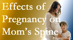 Williamson mothers are predisposed to develop spinal issues as they grow older.