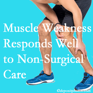  Williamson chiropractic non-surgical care manytimes improves muscle weakness in back and leg pain patients.