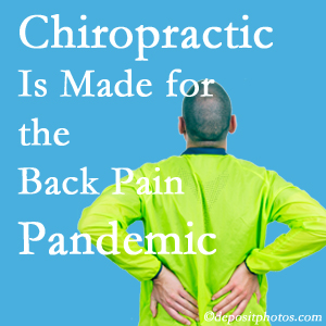 Williamson chiropractic care at Apple Country Chiropractic is well-equipped for the pandemic of low back pain. 