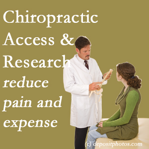 Access to and research behind Williamson chiropractic’s delivery of spinal manipulation is key for back and neck pain patients’ pain relief and expenses.