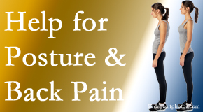 Poor posture and back pain are linked and find help and relief at Apple Country Chiropractic.