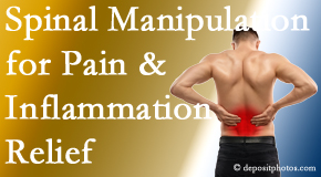 Apple Country Chiropractic presents encouraging news about the influence of spinal manipulation may be shown via blood test biomarkers.