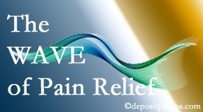 Apple Country Chiropractic rides the wave of healing pain relief with our back pain and neck pain patients. 