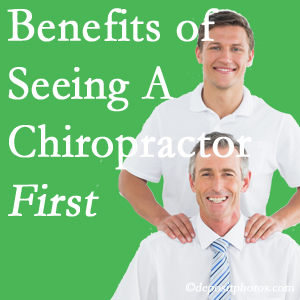 Getting Williamson chiropractic care at Apple Country Chiropractic first may lessen the odds of back surgery need and depression.