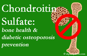 Apple Country Chiropractic presents new research on the benefit of chondroitin sulfate for the prevention of diabetic osteoporosis and support of bone health.