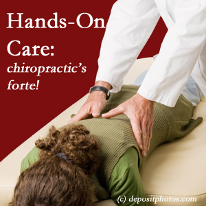 image of Williamson chiropractic hands-on treatment