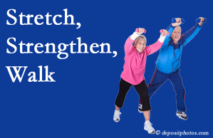 image of Williamson spinal stenosis exercise and walking