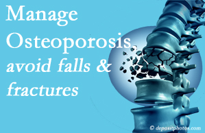 Apple Country Chiropractic presents information on the benefit of managing osteoporosis to avoid falls and fractures as well tips on how to do that.