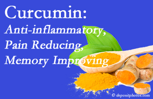 Williamson chiropractic nutrition integration is important, particularly when curcumin is shown to be an anti-inflammatory benefit.
