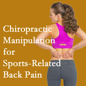 Williamson chiropractic manipulation care for everyday sports injuries are recommended by members of the American Medical Society for Sports Medicine.