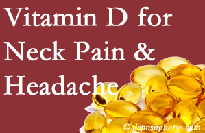 Williamson neck pain and headache may gain value from vitamin D deficiency adjustment.