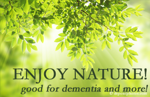 Apple Country Chiropractic encourages our chiropractic patients to enjoy some time in nature! Interacting with nature is good for young and old alike, inspires independence, pleasure, and for dementia sufferers quite possibly even memory-triggering.